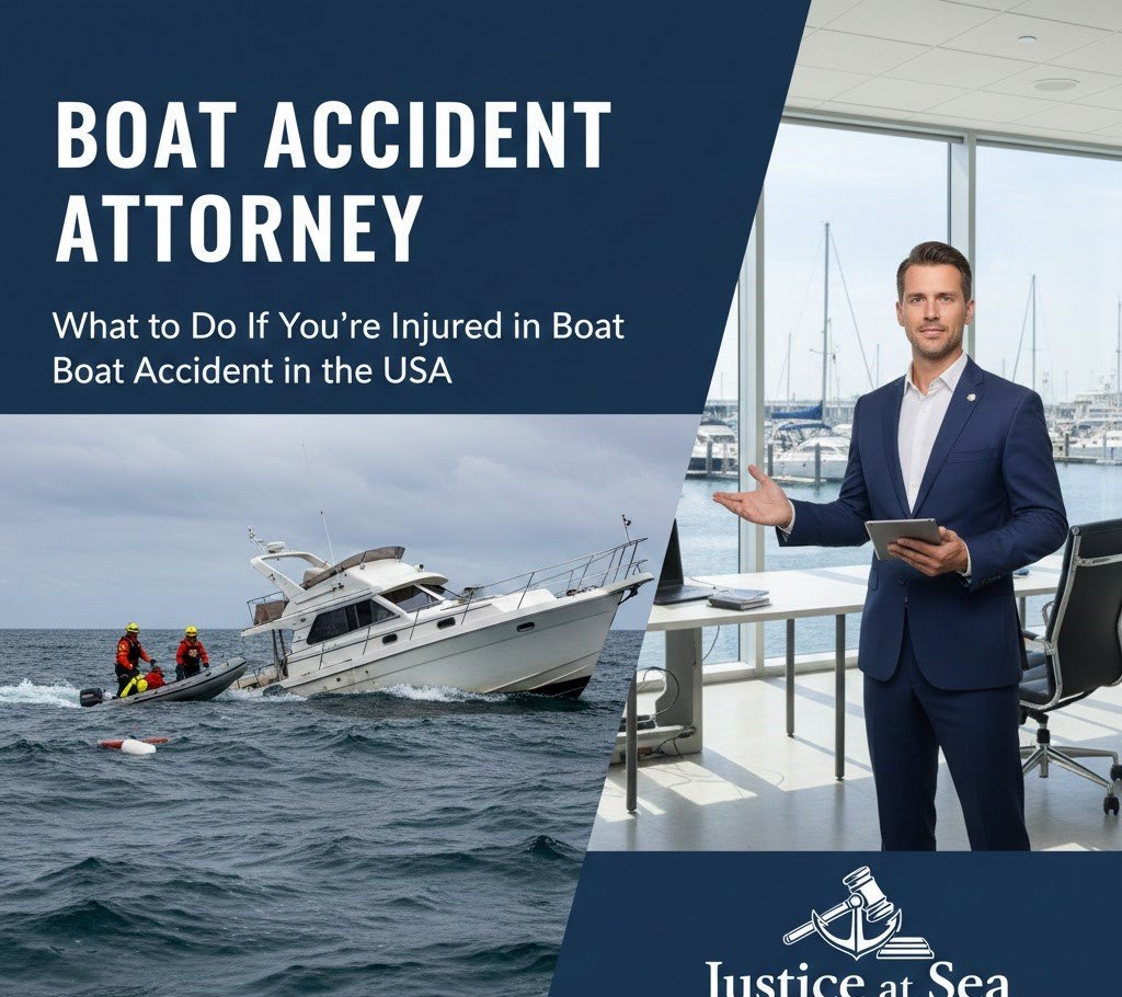 Boat Accident Attorney: What to Do If You’re Injured in a Boat Accident in the USA